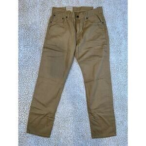 Levi’s 541 Athletic Taper Jeans 28x30 Khaki Stretch Mens Slim Taper NWT